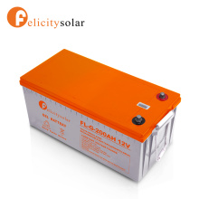 Tiefzyklus AMG/Gel Solar Battery 12V 100AH ​​150AH 200AH für Solarenergiesysteme